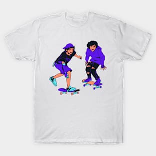 Sled skiing T-Shirt